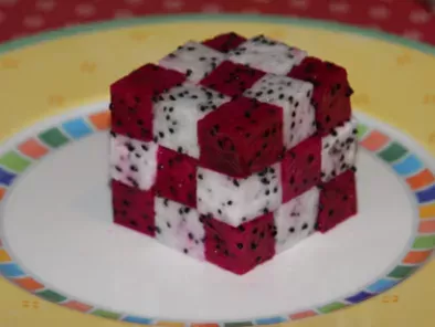 Rubik's cube de fruits exotiques