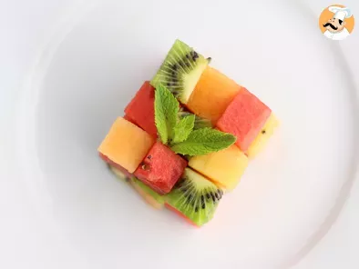 Rubik's Cube de fruits, la salade de fruits design - photo 2