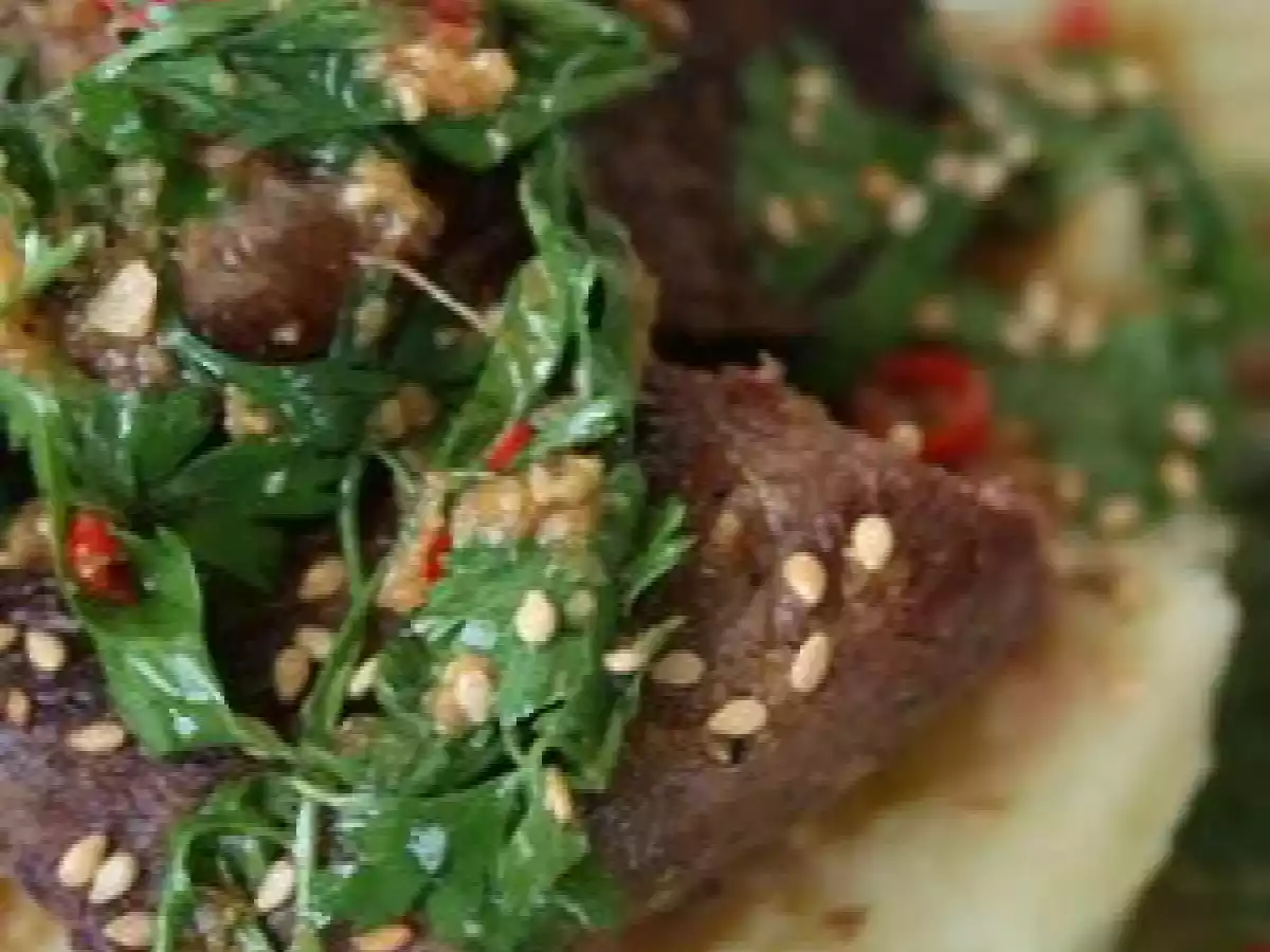 Rumsteack et son écrasé de panais aux saveurs Thaï - photo 2