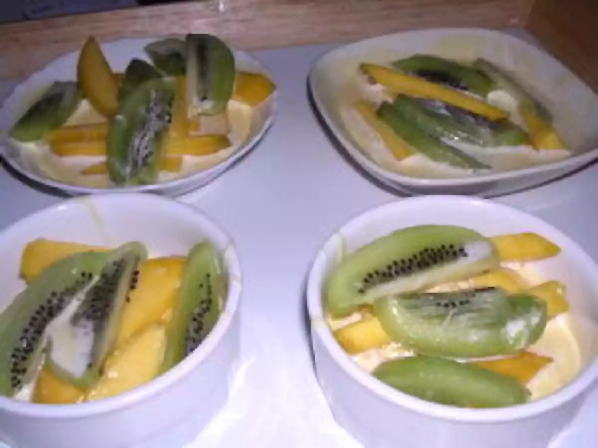 Sabayons mangue kiwi