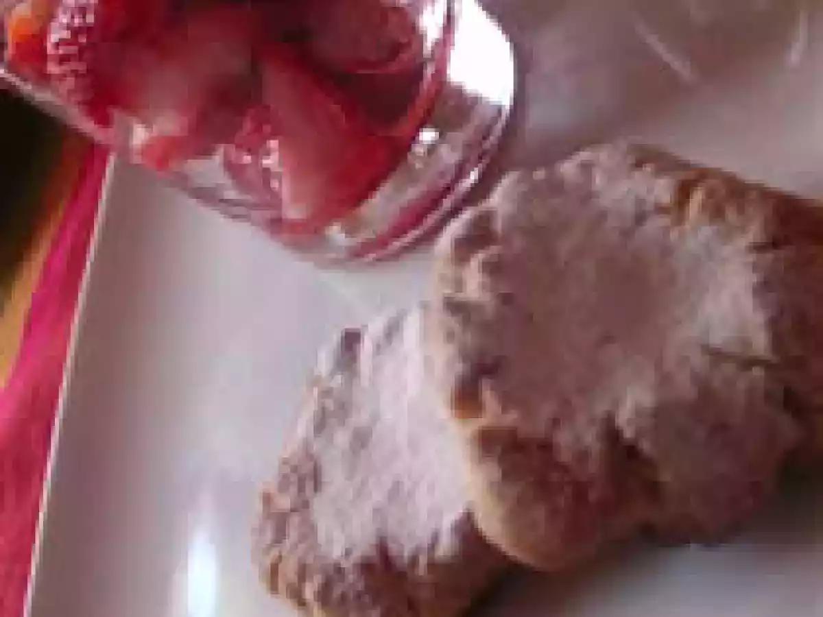 Sablé d'anniversaire aux fraises (sans gluten) - photo 3