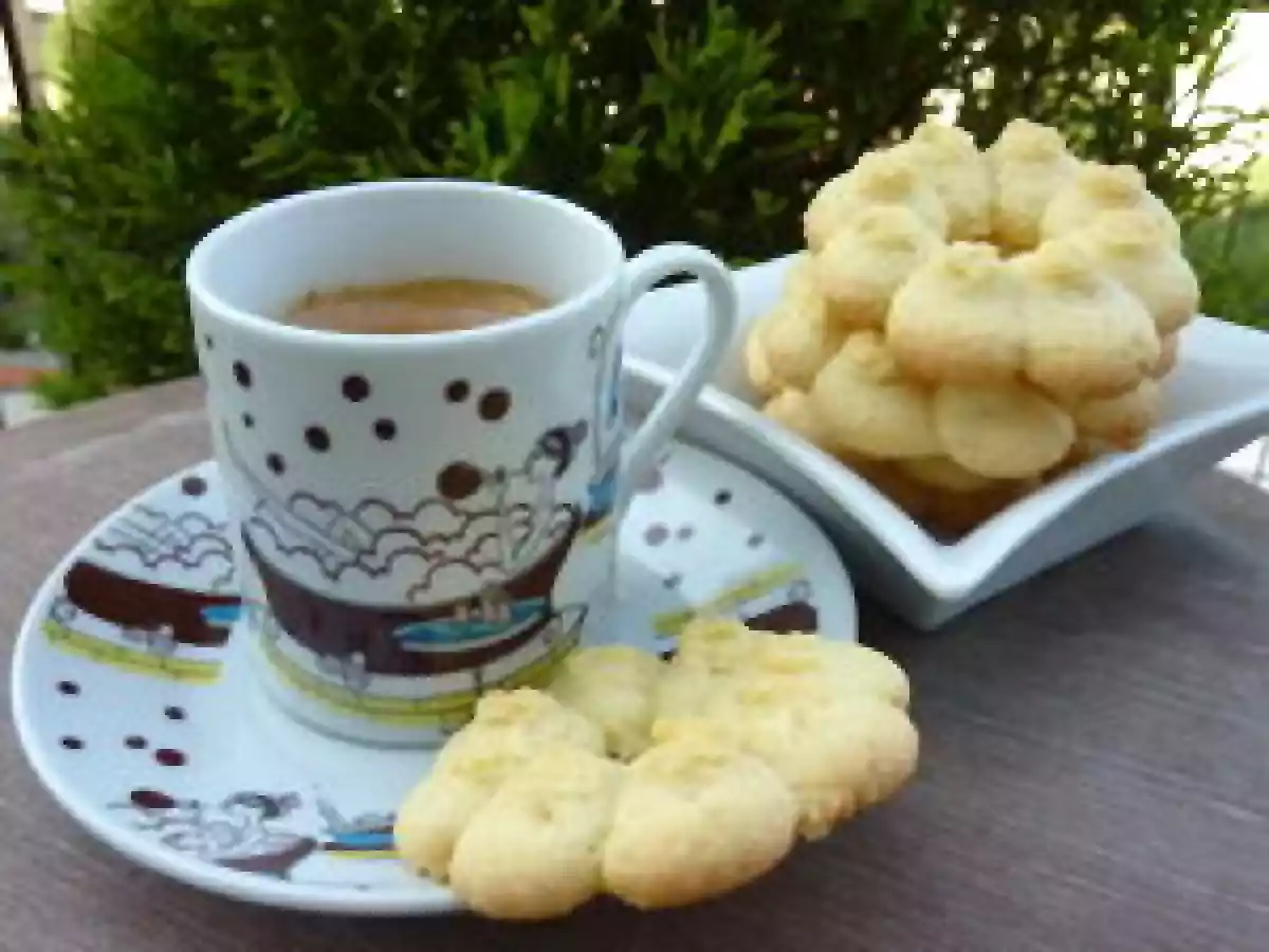 Sablés à la presse à biscuits
