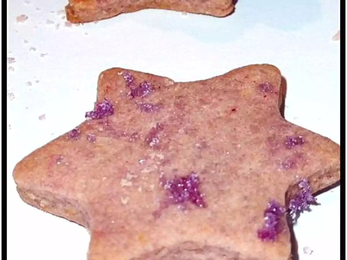 Sablés à la violette