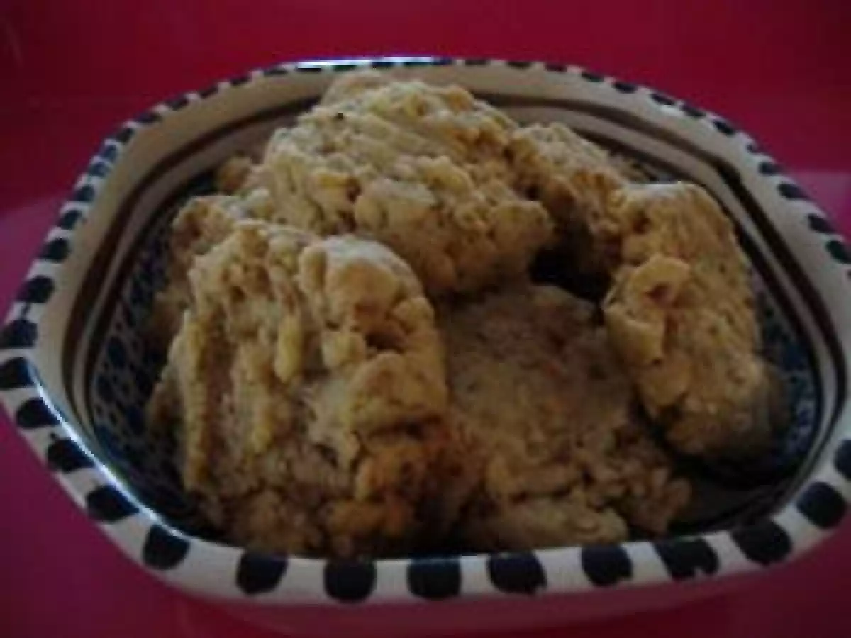 SABLES APERITIFS FLOCONS D'AVOINE PARMESAN