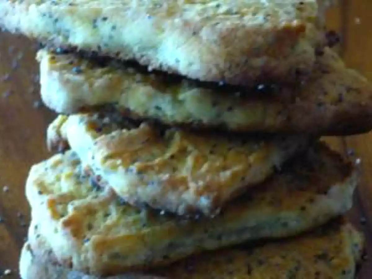 Sablés au chèvre et aux graines de pavot - photo 2