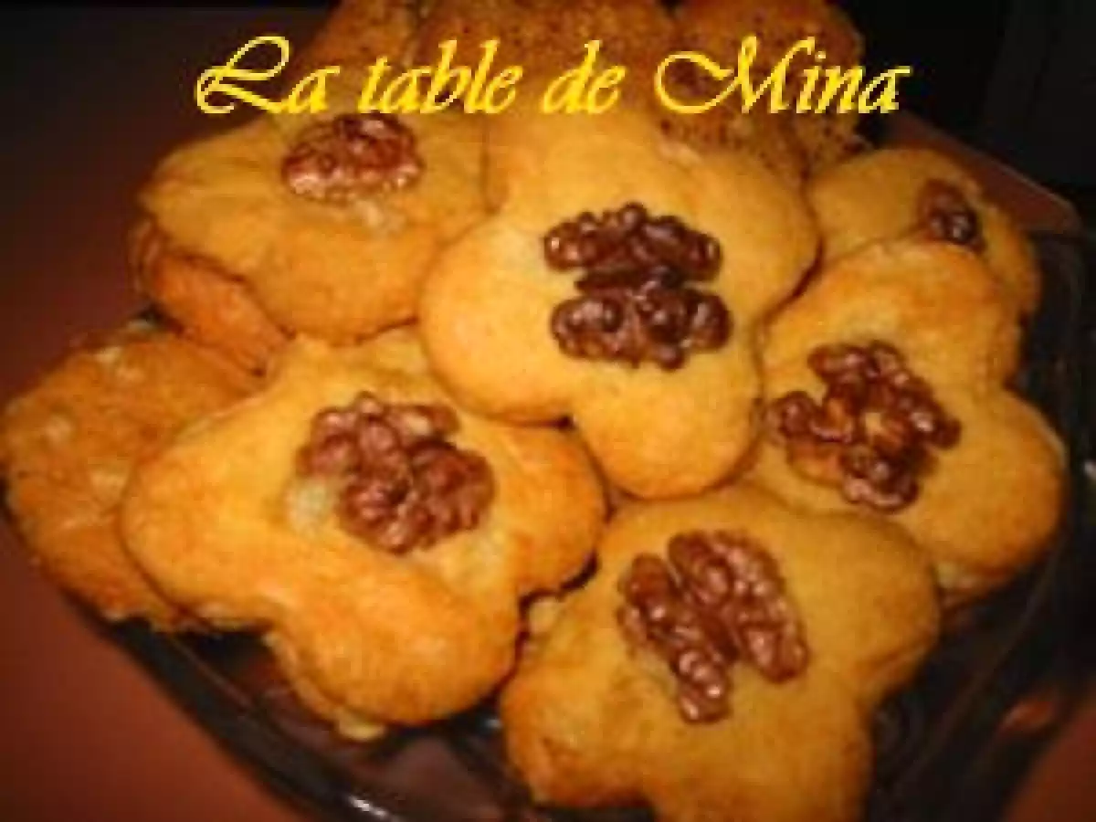 Sablés au Maroilles.