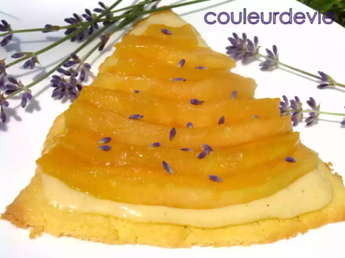 Sablés au melon et au miel de lavande