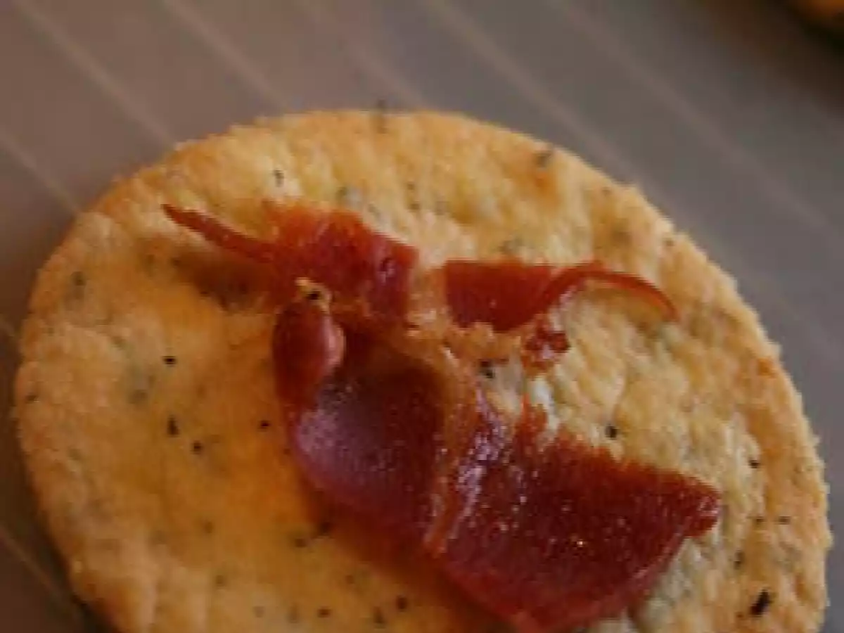 Sablés au parmesan et jambon serrano - photo 4