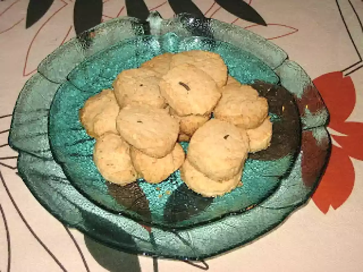 Sablés au romarin et parmesan