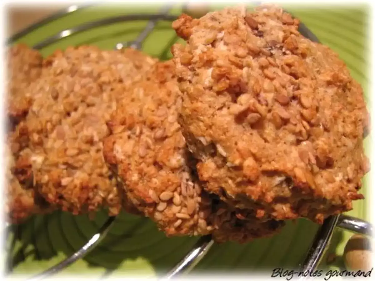 Sablés au sésame et à la farine de châtaigne (entre autre) - photo 2