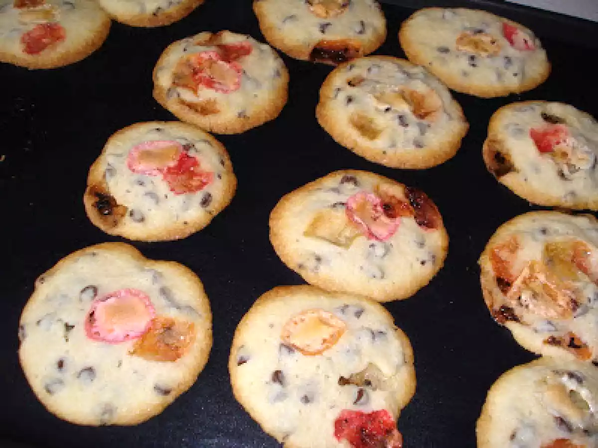 Sablés aux pépites de choco et mini marshmallows