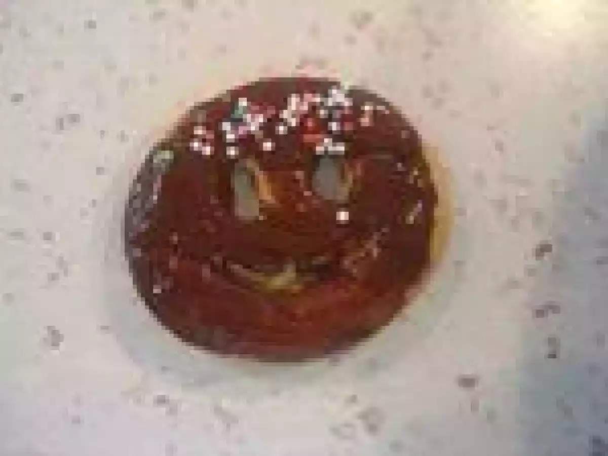 Sablés avec glaçage au Cacao