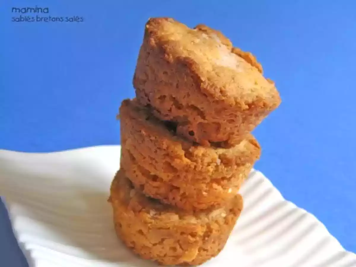 Sablés bretons salés au fromage et au romarin