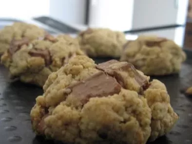 Sablés-cookies en rochers au chocolat