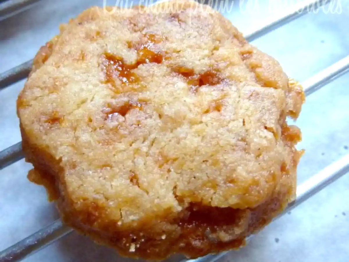 Sablés croquants au caramel et beurre demi-sel