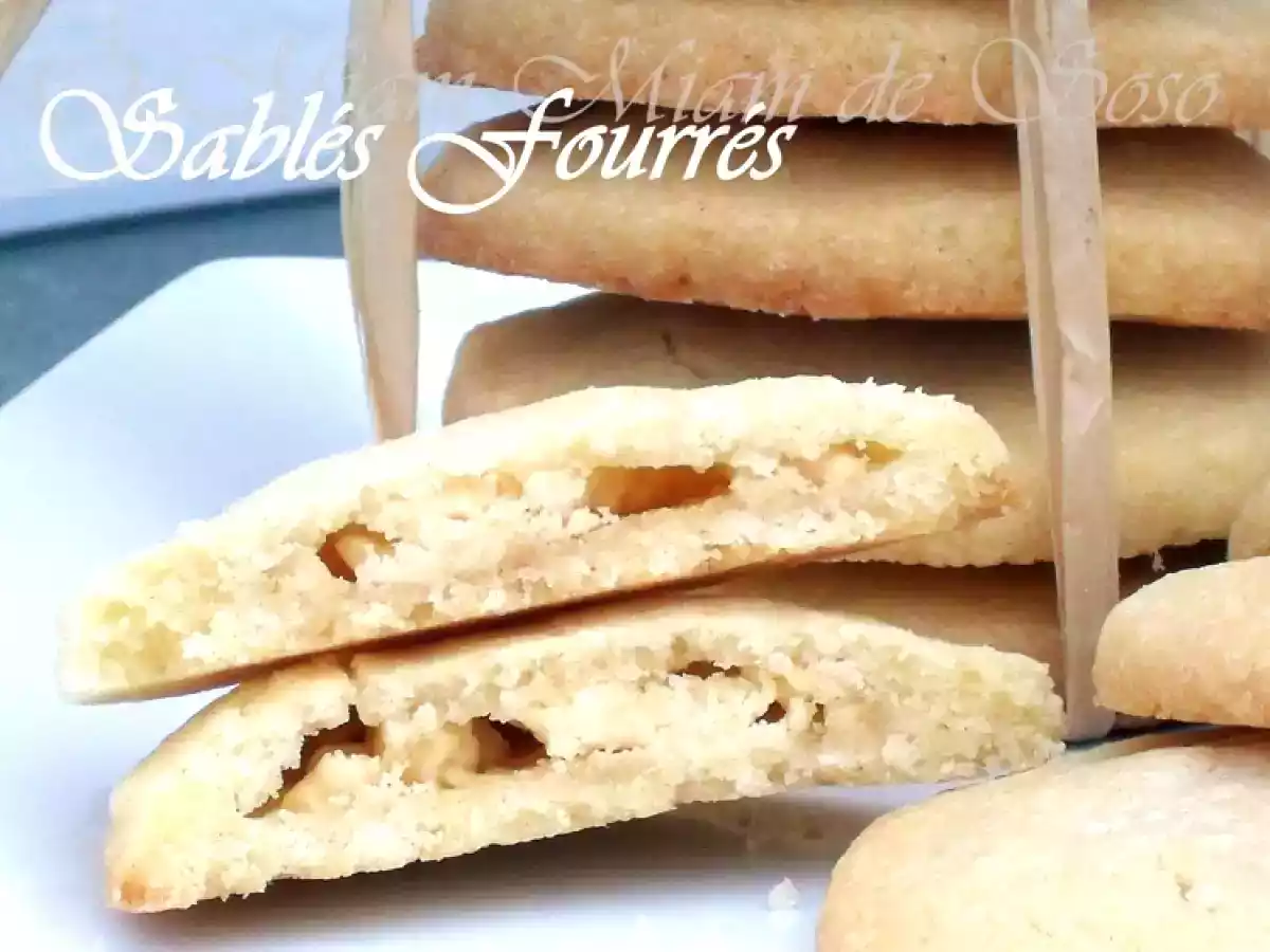 SABLES FOURRES A LA PATE A TARTINER KWATTA BLANC- RECETTE FACILE - photo 3