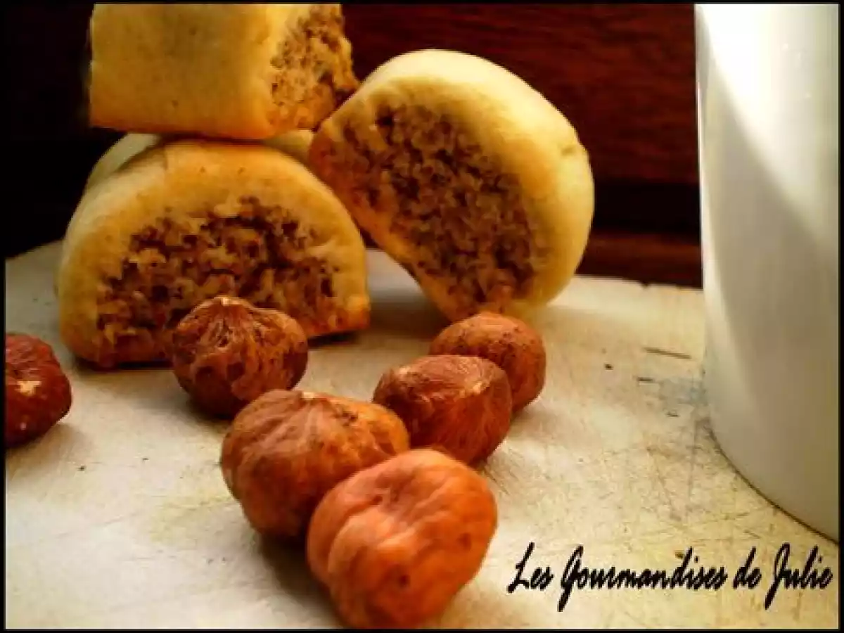 Sablés fourrés aux noisettes