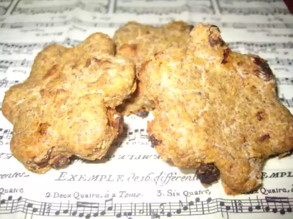 Sablés lentilles tomates sechées