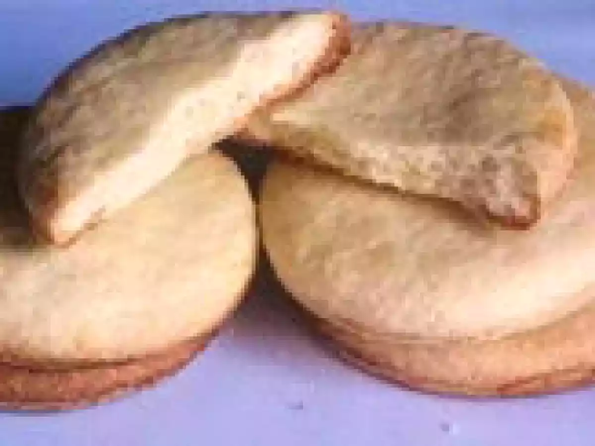 Sablés saoules ou sablés au vin blanc.