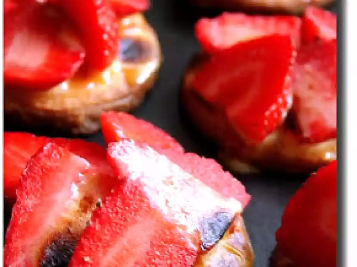 Sablés-Tartelettes aux Fraises en Sabayon - photo 2