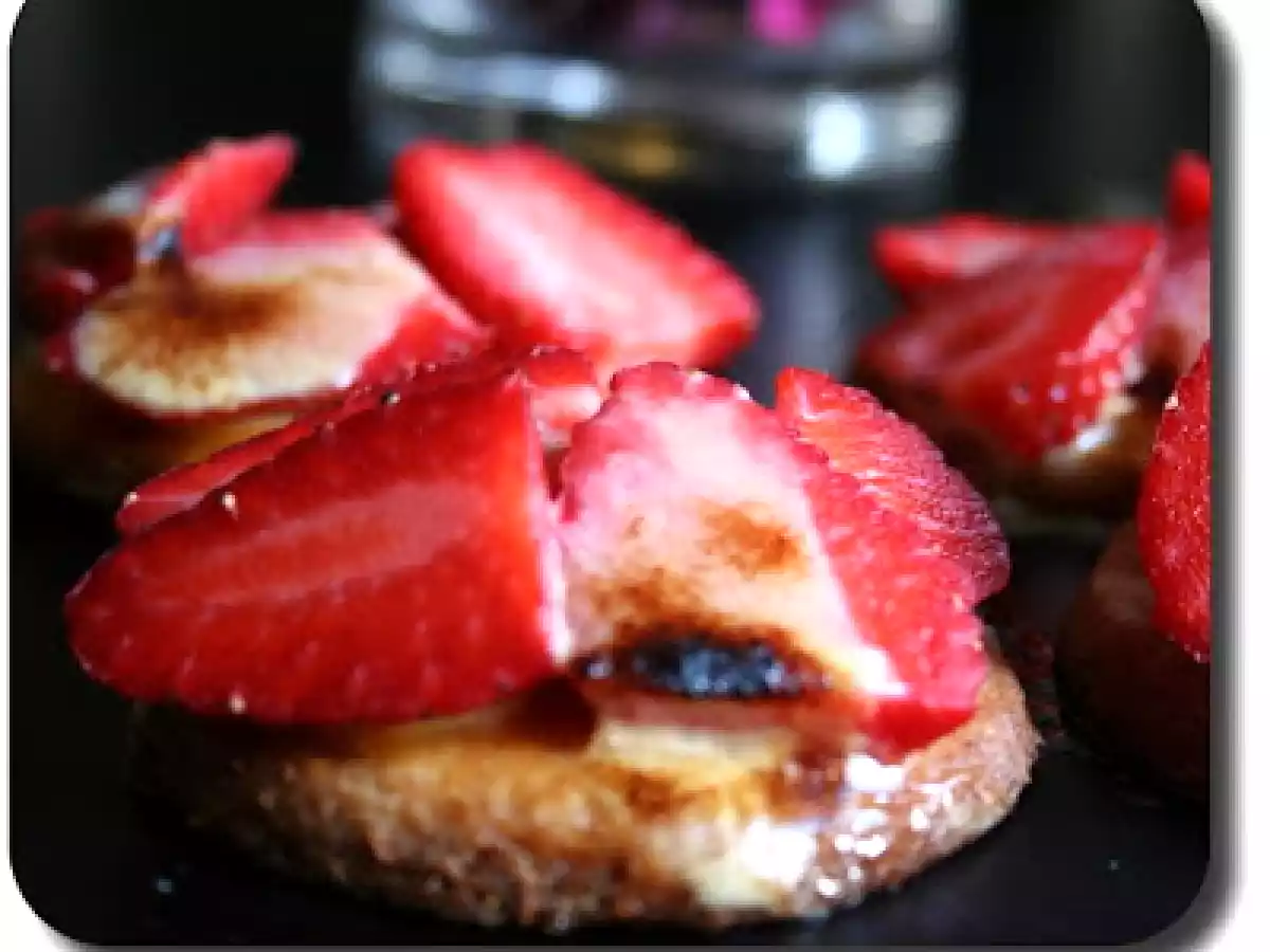 Sablés-Tartelettes aux Fraises en Sabayon - photo 3