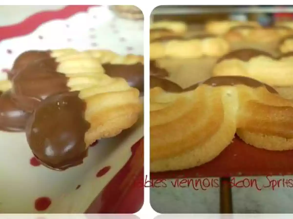 Sablés viennois façon sprits, recette de Pierre Hermé