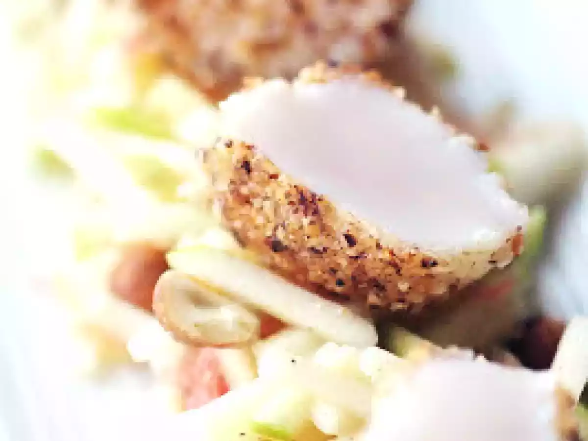 Saint-Jacques à la Tonka et parure noisette. - photo 3