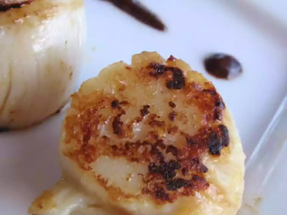 Saint Jacques au chocolat !!!!