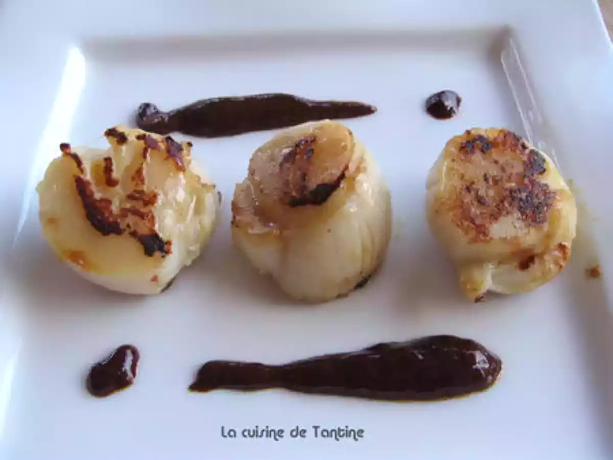 Saint Jacques au chocolat !!!! - photo 2