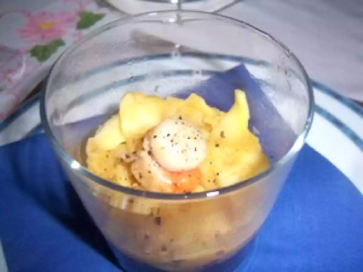 SAINT-JACQUES, BOUDIN NOIR ET POMMES VERTES - photo 4