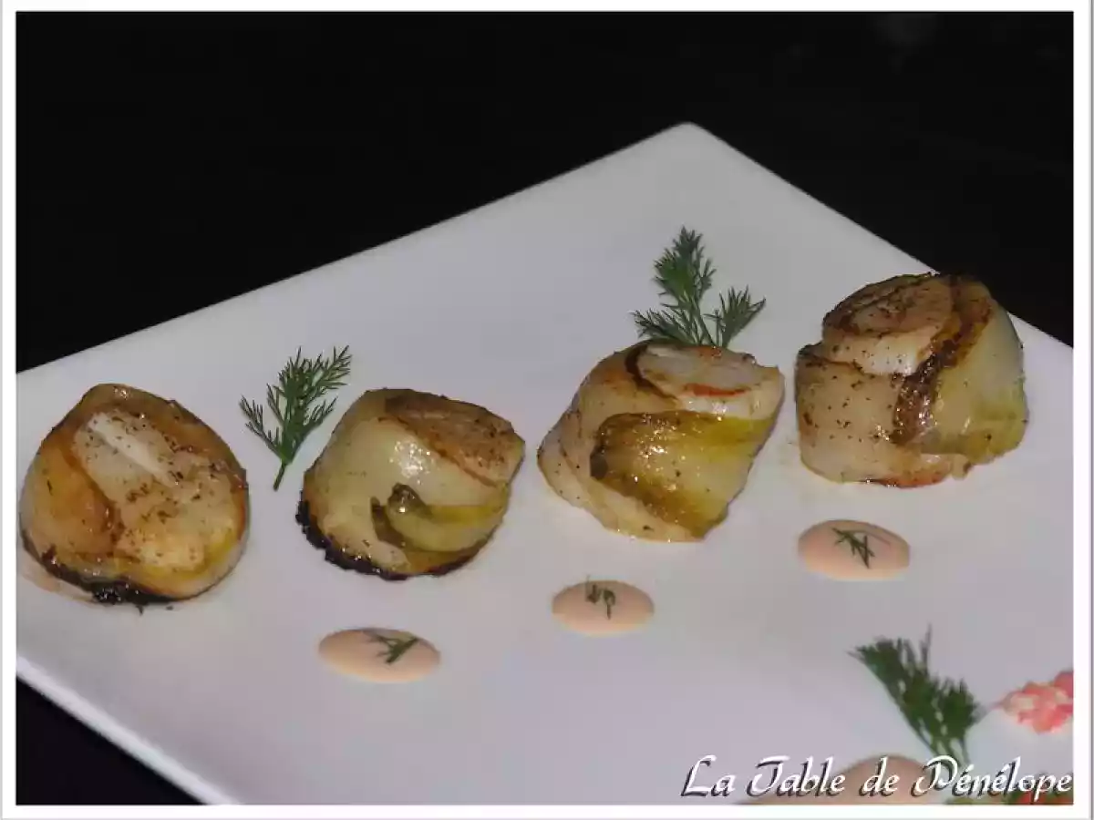 Saint-Jacques en Ruban d'Endive et Brunoise de Légumes - photo 2