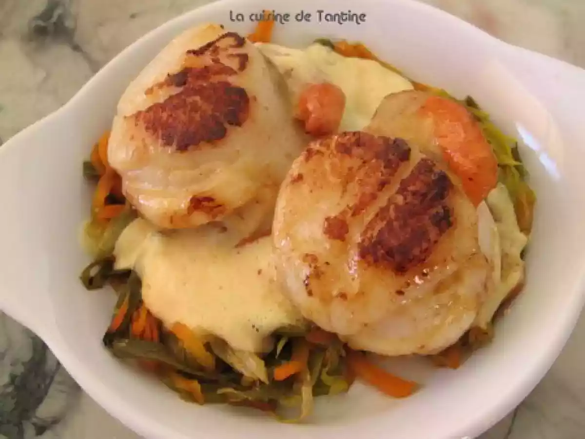 Saint Jacques en sabayon de Champagne