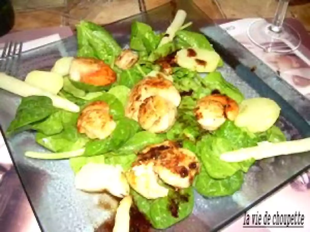 Saint-Jacques poêlées