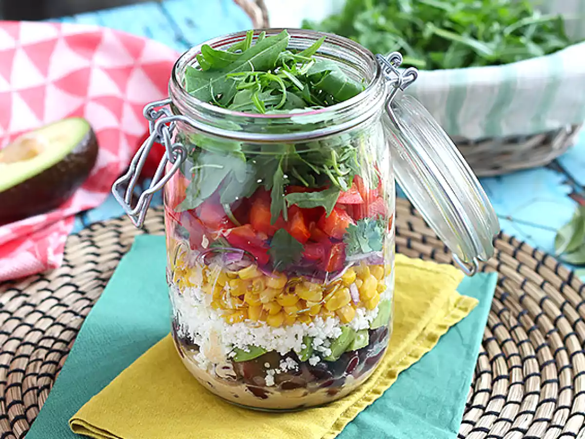 Salad jar à la mexicaine - photo 5