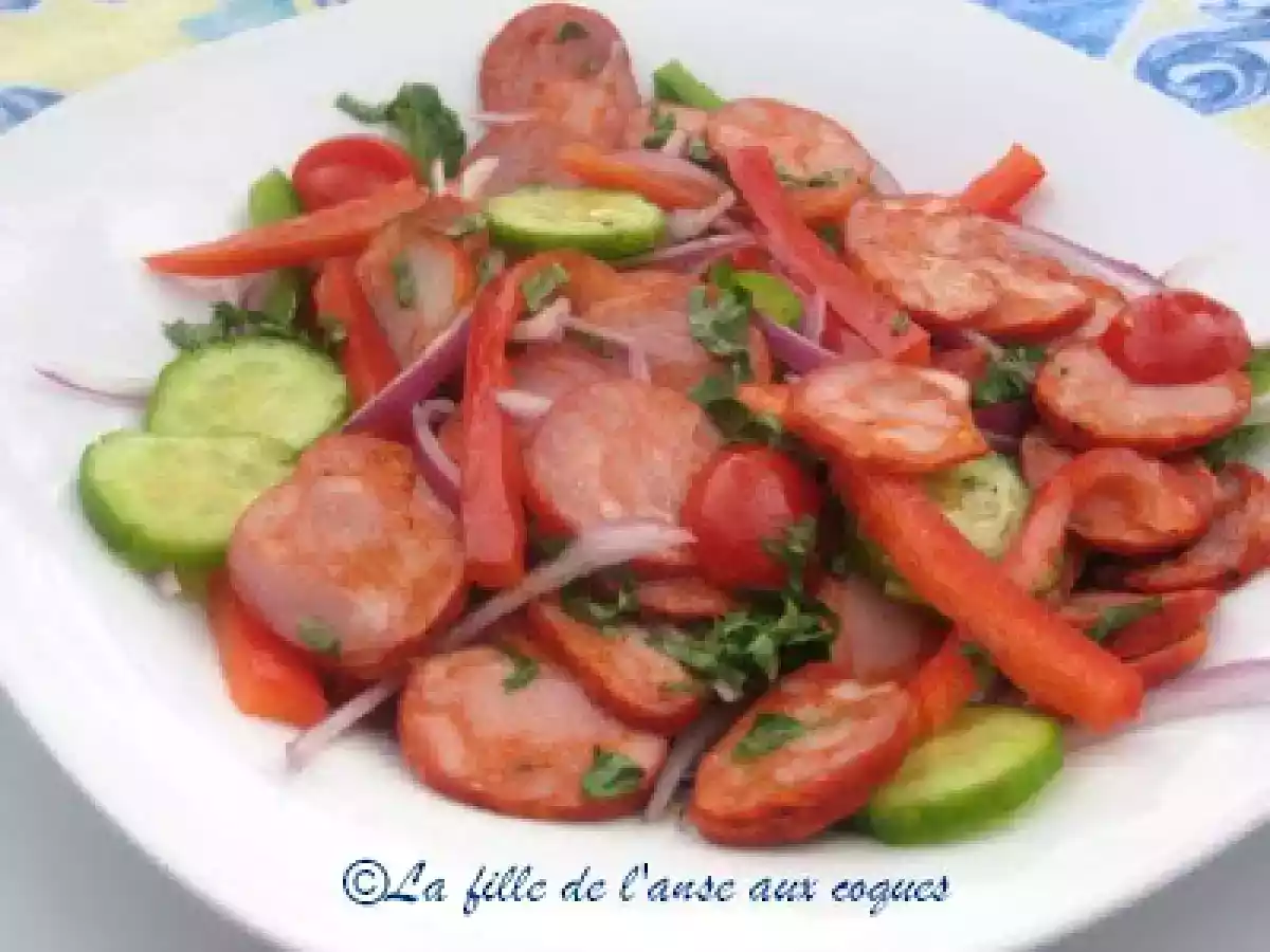SALADE ANDALOUSE AU CHORIZO - photo 2