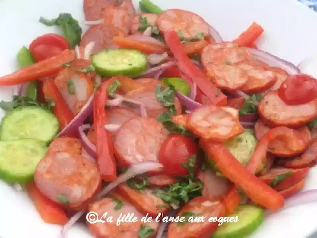 SALADE ANDALOUSE AU CHORIZO - photo 3