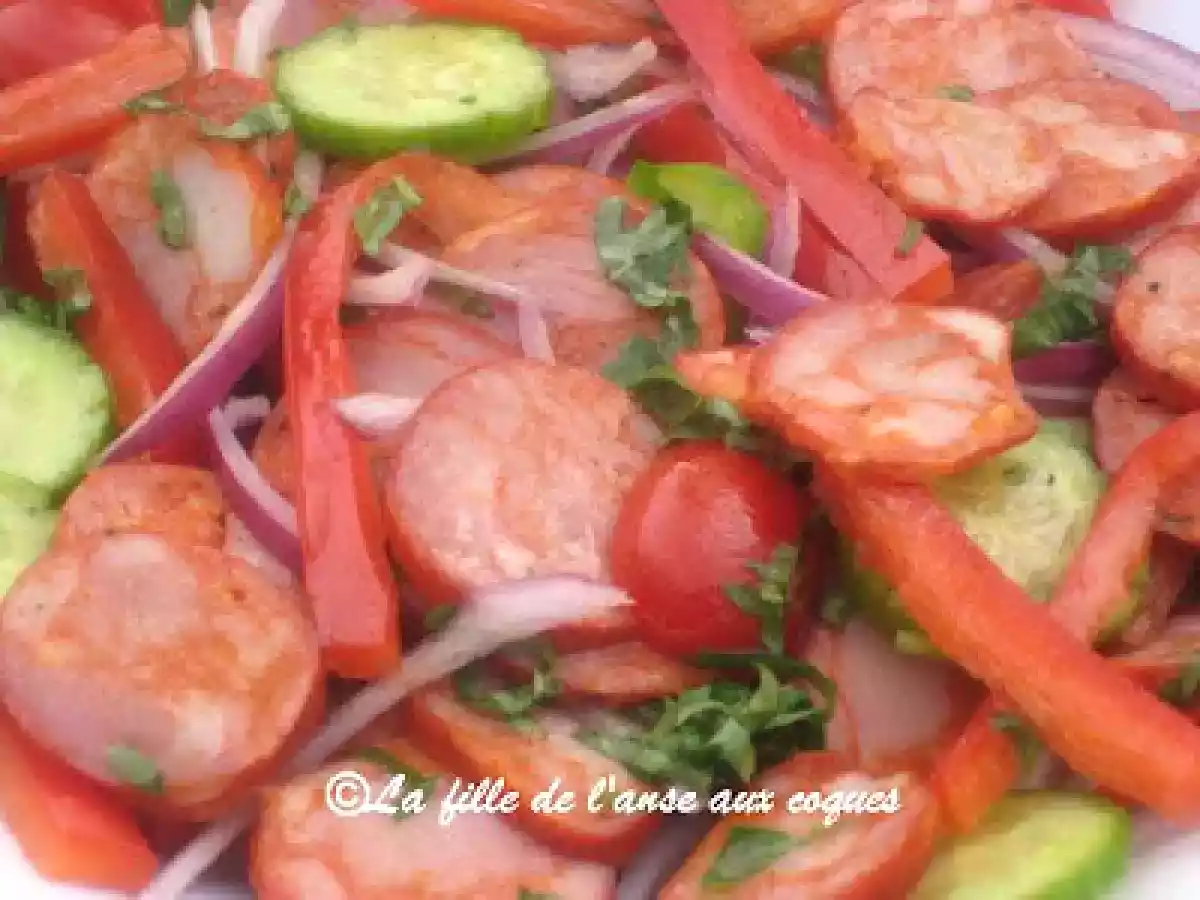 SALADE ANDALOUSE AU CHORIZO - photo 4