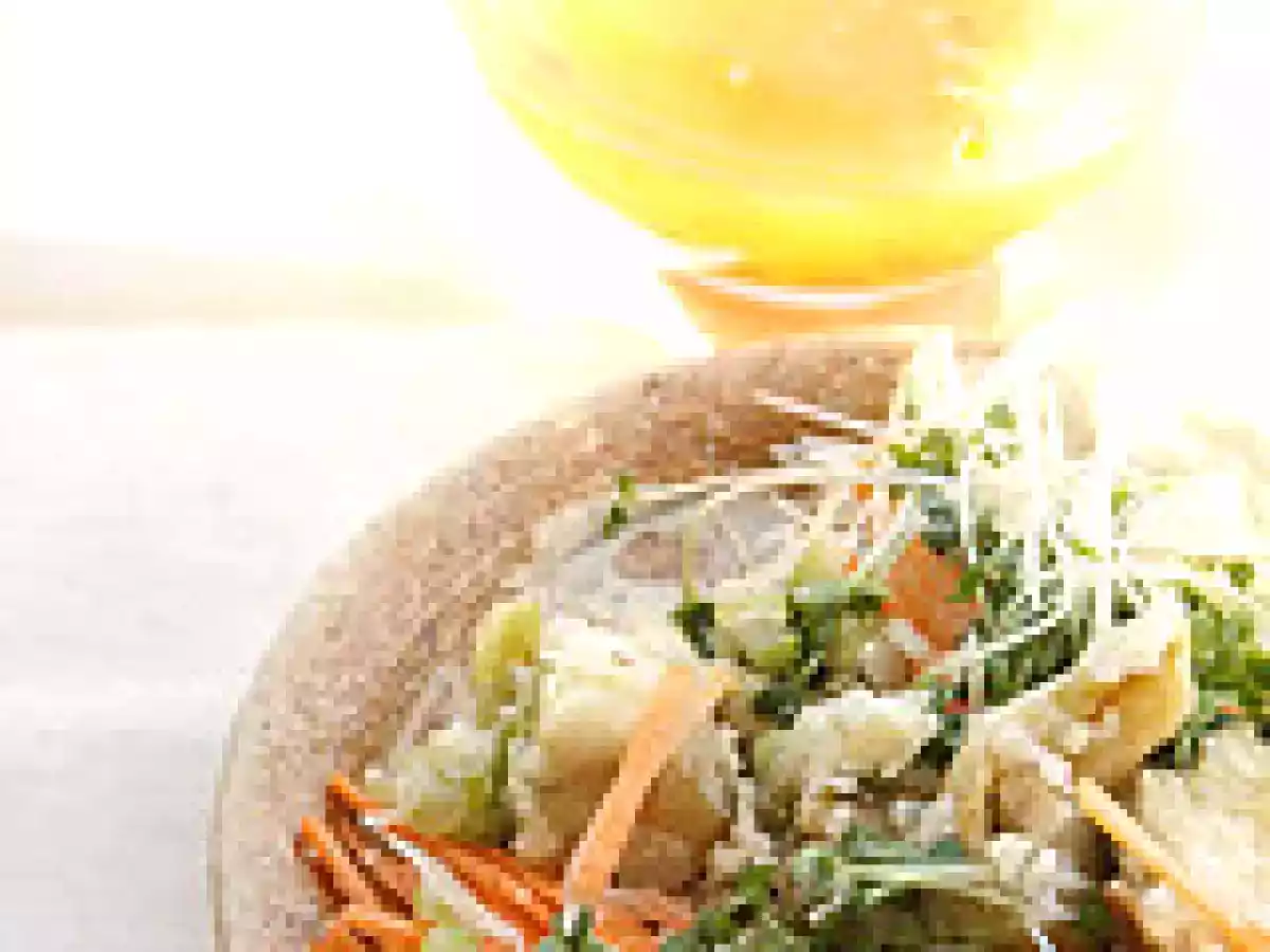 Salade asiatique à l'aubergine