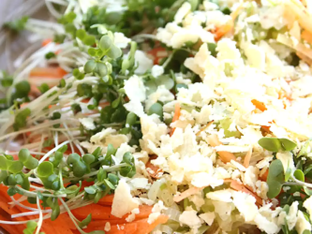 Salade asiatique à l'aubergine - photo 2