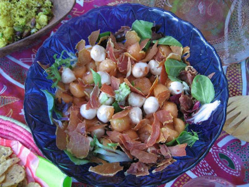 Salade au cantaloup et aux bocconcini - photo 2