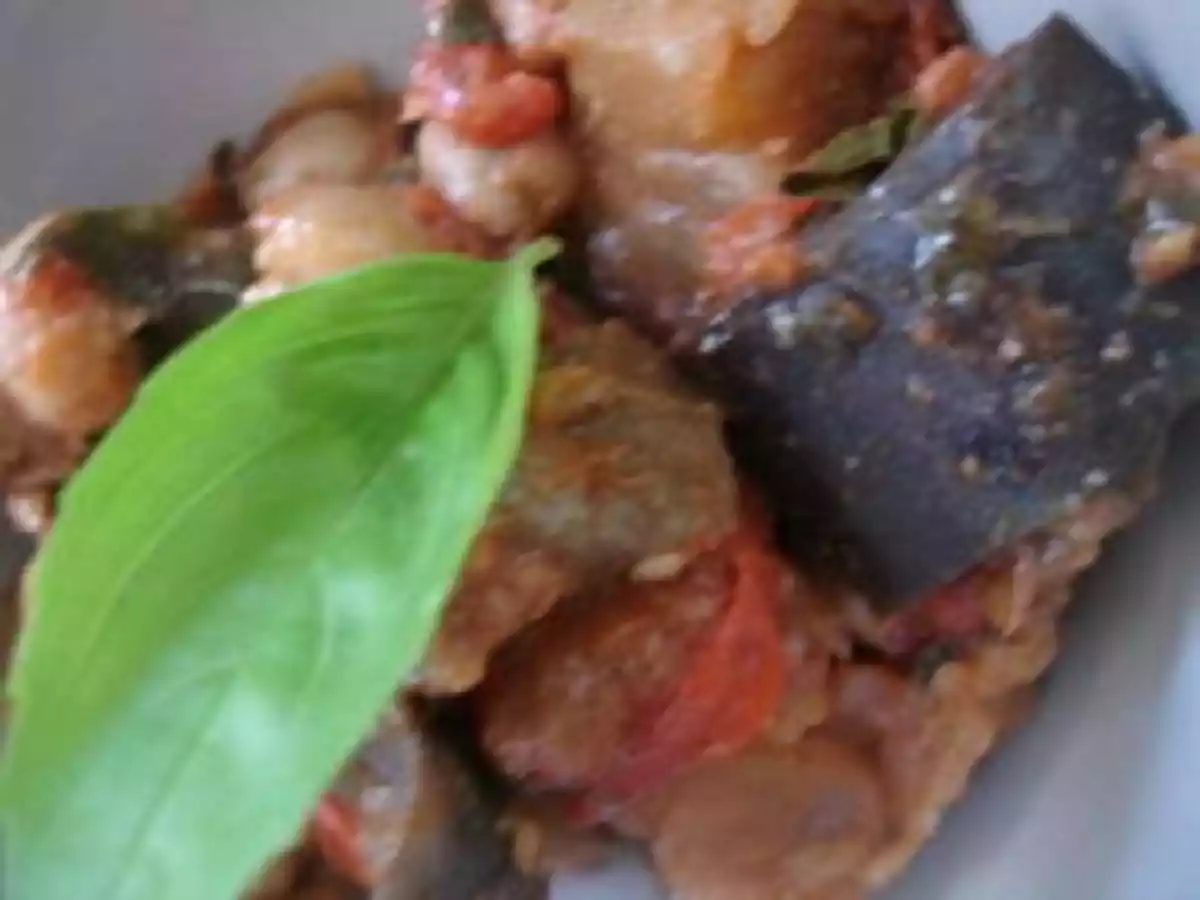 Salade aux aubergines et aux pois chiche - photo 2