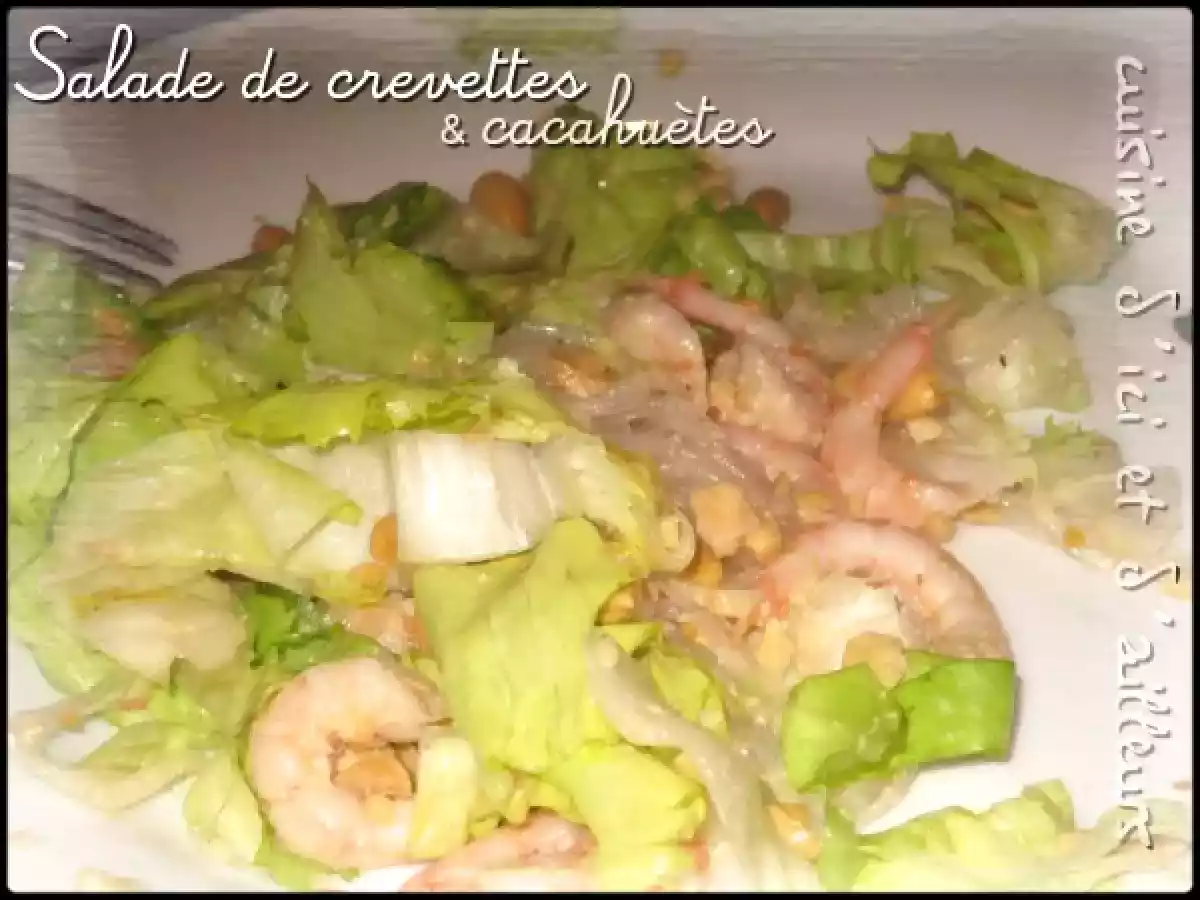 Salade aux crevettes & cacahuètes - photo 2