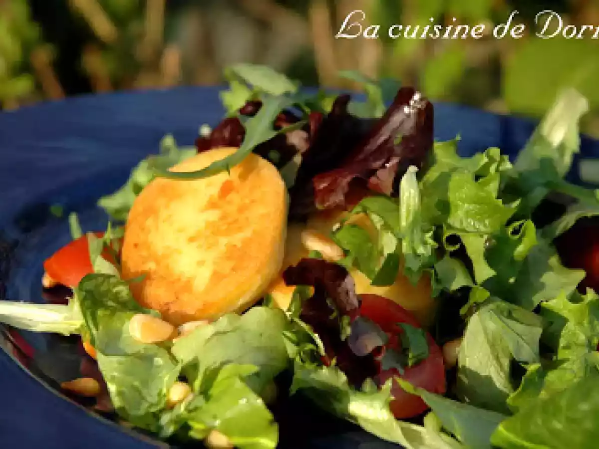 Salade aux quenelles de volaille