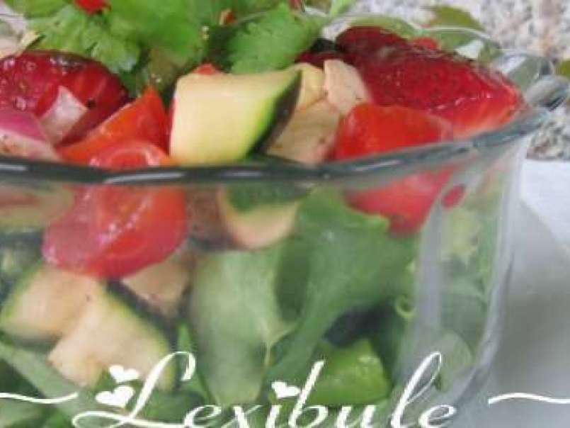 Salade bocconcini, fraises et balsamique - photo 3