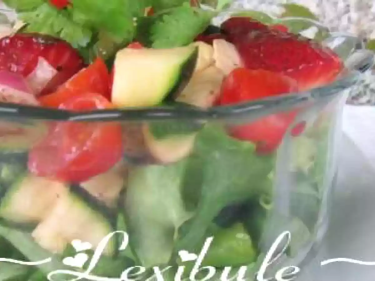 Salade bocconcini, fraises et balsamique - photo 3