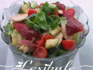 Salade bocconcini, fraises et balsamique - photo 2