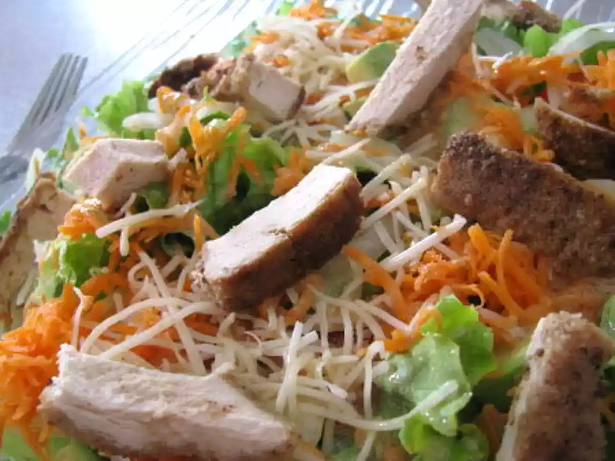 Salade Caesar à ma façon