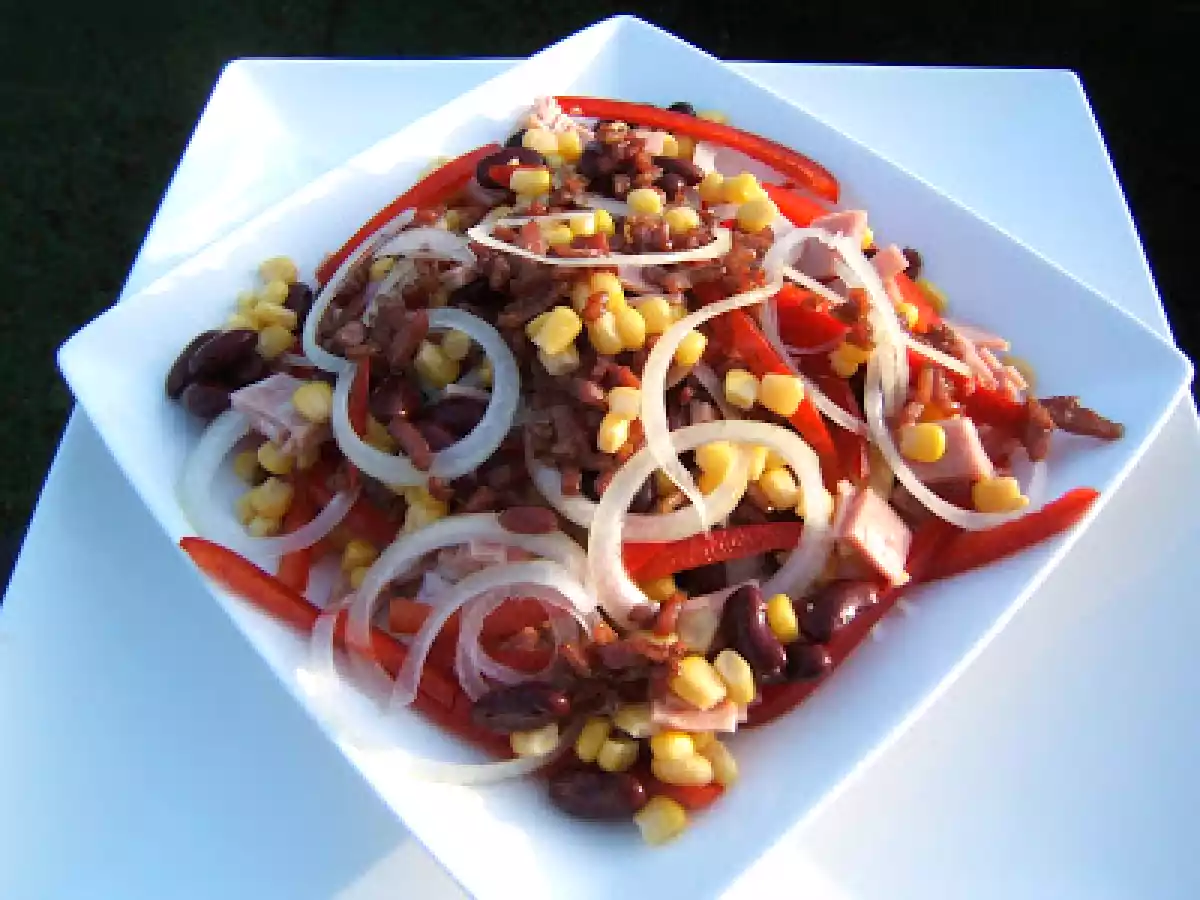 Salade Cajun pour un peu de soleil dans notre assiette