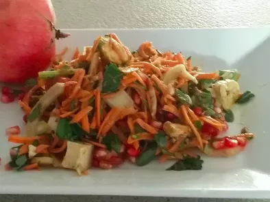 Salade carottes/pourpier/Grenade