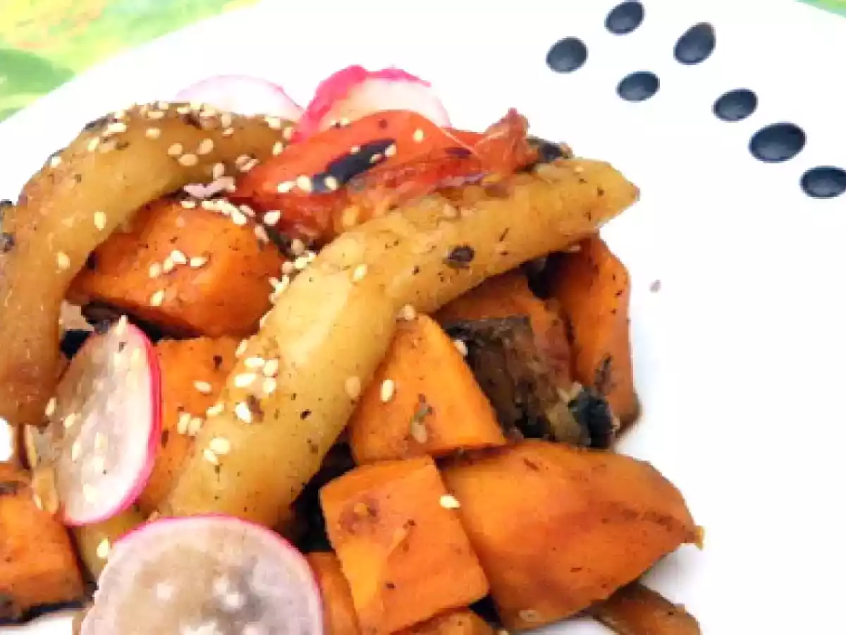 Salade Chaude Au Vinaigre Balsamique